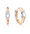 Silver Huggies Earring HO-1606